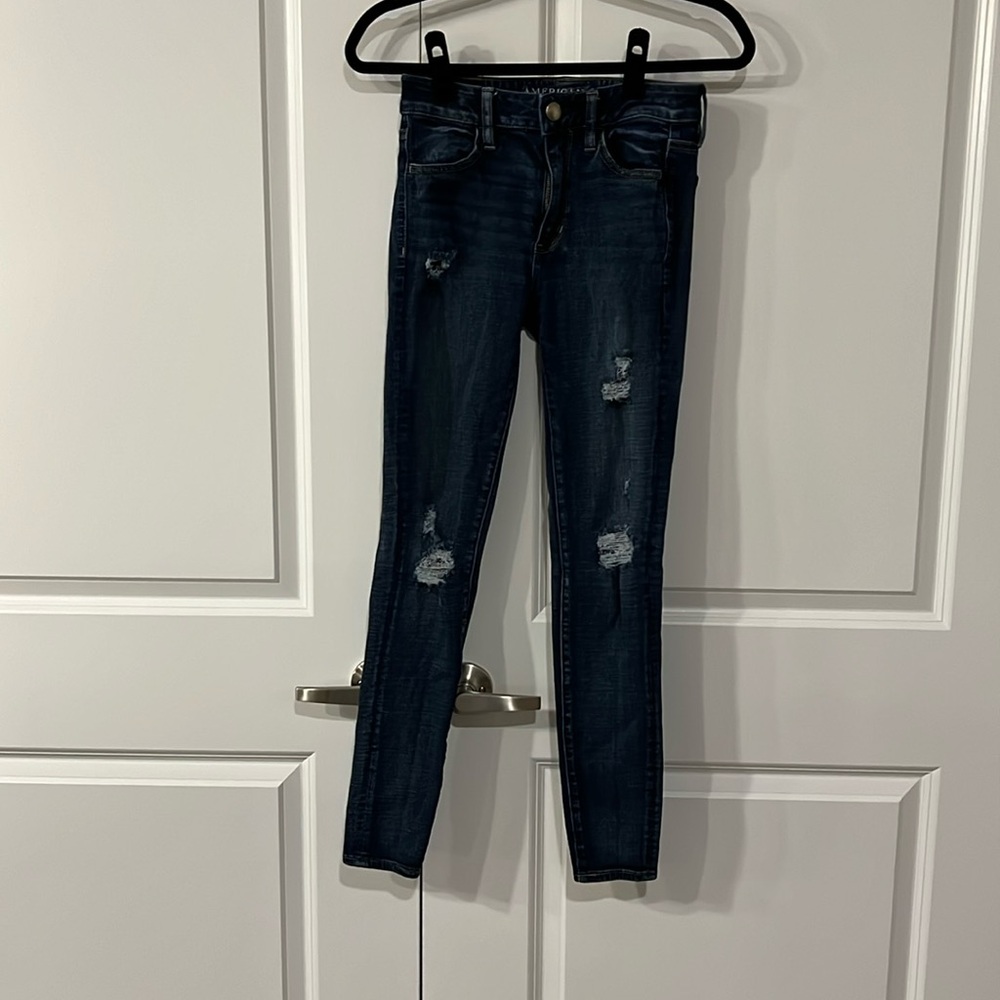 Lightly worn American Eagle hi rise jegging size 4 regular